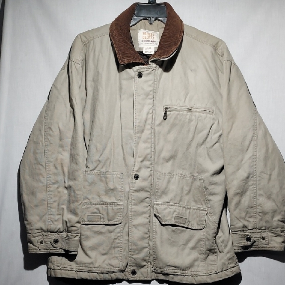 Vtg Faded Glory Expedition Series lined barn coat men's size large